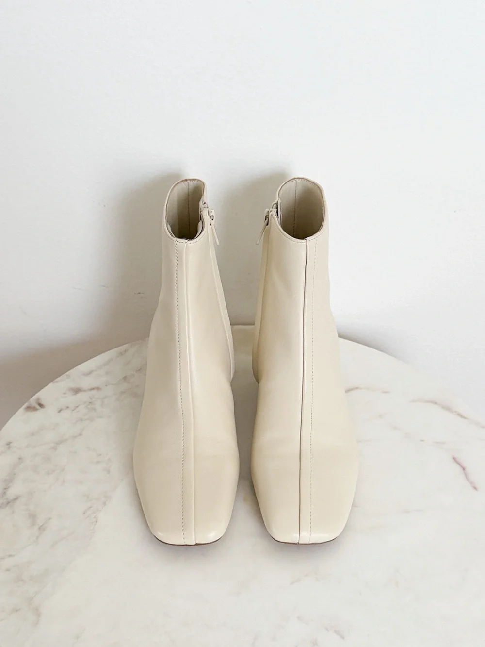 Vince Ravenna Leather Bootie Moonlight Size 6 US/ 36 EU